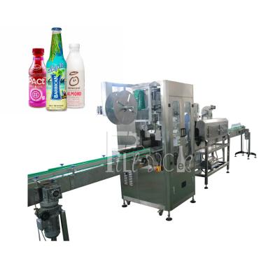 China 150BPM OPS PVC Neck Sleeve Bottle Labeling Machine Heat Shrinkable for sale