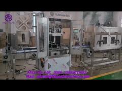 1912 M6 Automatic Single Head Sleeve Labeling Machine 150BPM 250BPM With Shrink Tunnel