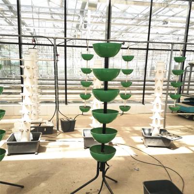 China PE Multi Span Plastic Film Greenhouse for sale