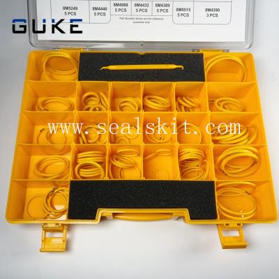 China Oring Kit box for CAT 4C8253 VMQ Repair Kit Good Quality for sale