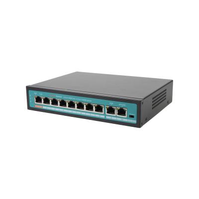 China Professional POE AI Smart PoE Watchdog Support BT 8+2 Port 10/100/1000M Outdoor Waterproof Gigabit Managed Hi-PoE Switch for sale