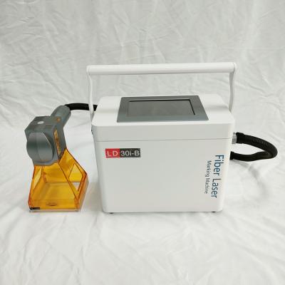 China Laser Fiber Laser Marking Machine Handheld Laser Marker 30W JPT Spotting Laser Source for sale