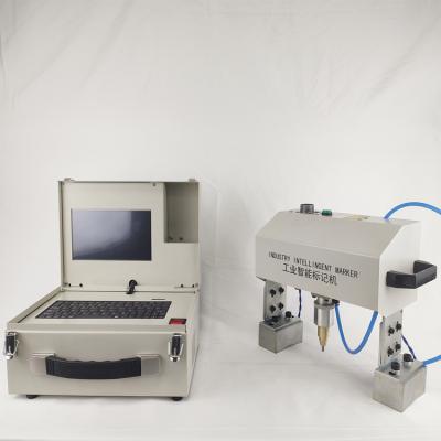 China 150*40mm Metal Pneumatic Marking Machine Engraver for VIN Code Metal Dot Peen Marking Machine for sale