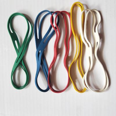 China One Elastic Band Flexible Full Color X Shape Customized Sizes Elastic Bands for sale