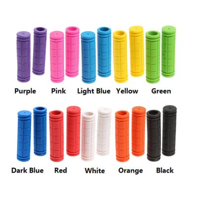 China Eco-Friendly Silicone Cycling Bicycle Grips Outdoor Mountain Bike Handlebar Grips Cover Strong Support Anti-Slip Grips Bike Part for sale