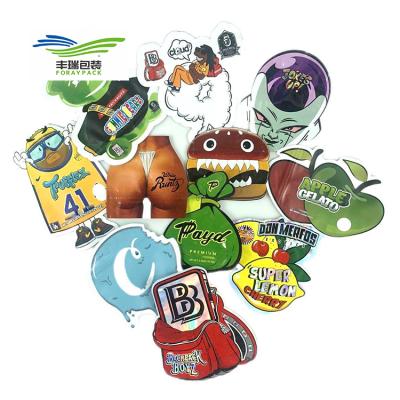 China Edible Mylar Packaging Bag Logo Die Cut Irregular Shaped Gummies Zkittlez 3.5 Custom Candy Moisture Proof Cookies for sale