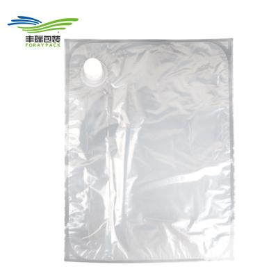 China Safety Plastic Packaging Aseptic Bib Bag In Box 20 Liter For Wine Bib Bag for sale