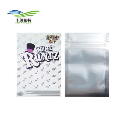 China Logo Printing Smell Proof Backpack Customized Moisture Proof Boyz Jolly Rancher Food Packaging Mylar Bags With Window for sale