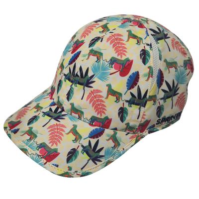 China COMMON 100% Polyester Style Lightweight Dry Fit Hat Custom Design Patterns Outdoor Sports Hat for sale