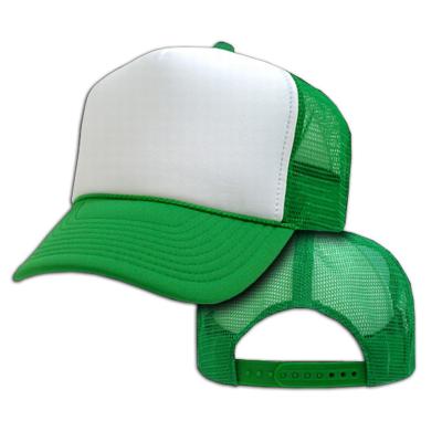 China COMMON cheap price promotion plain white trucker hat many color options for sale