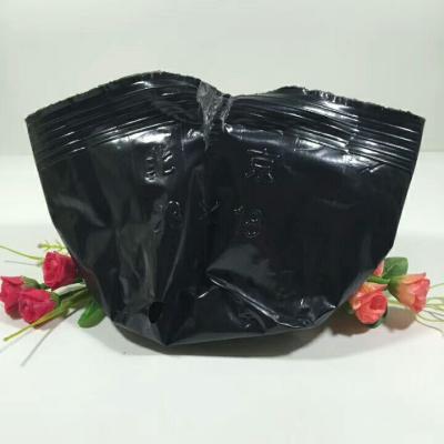 China Eco-friendly Cheap Plastic Soft Disposable Soft Nursery Flower Pots Round PE Pots for sale