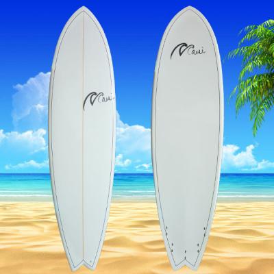 China Unisex 9' Long Light Red Epoxy Surfboard Surfboard / SUP Surfing Board for sale