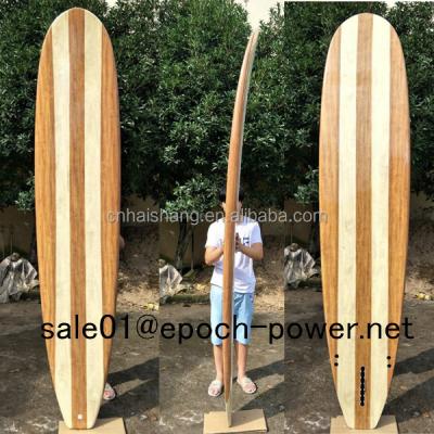 China On 2018 hot sale cheap wood surfboards river or sea long boards for sale