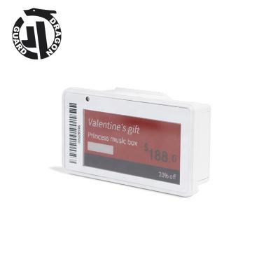 China DRAGON GUARD High Quality Antitheft 2.1 Inch Electronic Shelf Label 2.1 Price Tag ESL 38*44*10.5mm (V*H*D) for sale