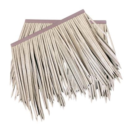 China Tropical Buy Synthetic Thatch Roofing Tying Artificial PVC Thatch Roof Installation Canada for sale