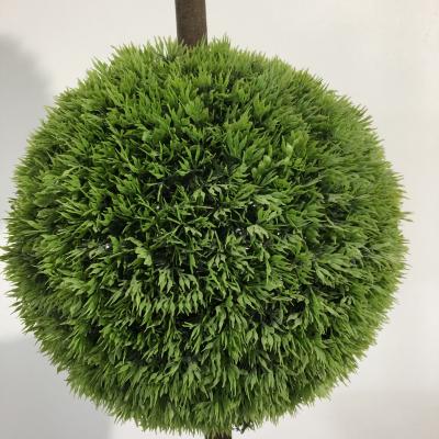 China China wholesale cheap landscape indoor or outdoor decoration artificial plastic balls garden factory topiary grass ball for sale