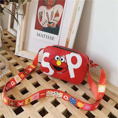 China 2021 New Modern Cool Cheap Girls Cross - Body Bag Kid Fashion Mini Purse Bag Cartoon Cute PU Handbag for sale