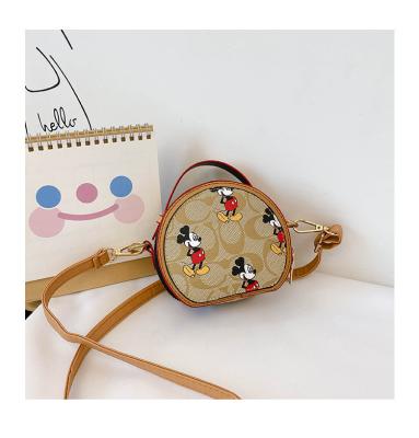 China 2021 Bolsas Bolso Mini One-shoulder Bag 2-8 Years Girl Modern Cool Diagonal Bag Cute Fashion Small Bag for sale