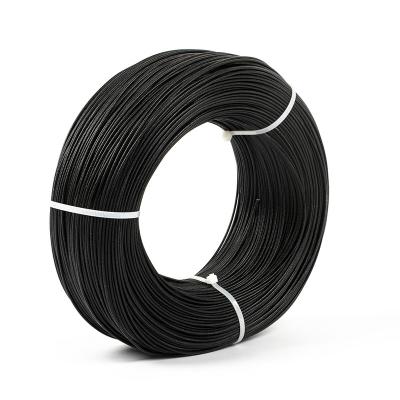 China Factory sale industrial various UL3122 silicone rubber insulation fiberglass braided weave wire for electronic devices for sale