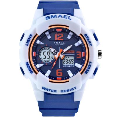 China Water Resistant SL-1643 Smael Children Watches Wholesale Digital Analog Wristwatch Sport Watch For Girl Boy for sale