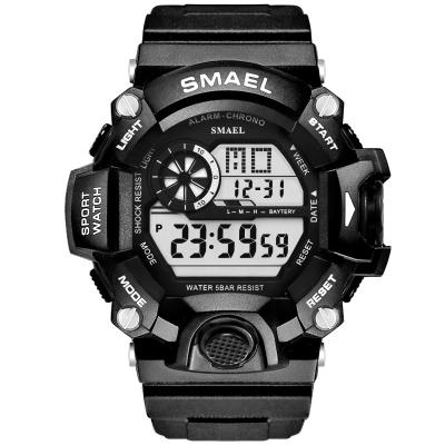 China Cool Unique Wholesale High Quality Rubber Strap Water Resistant SL-1385C Men's Digital Sports Watches for sale