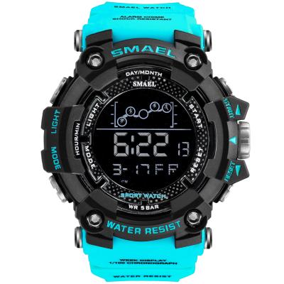 China Luxury Men's Watches Water Resistant SL-1802 Smael Men's Watch Sport Cheap Wholesale Men's Digital Watch for sale