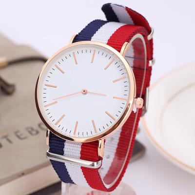 China RM-L114 Water Resistant Unisex Watch Casual Wristwatch Customized Design Colorful Nylon Variable Strap Watch for sale