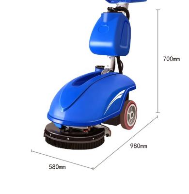 China Durable Online Floor Machine Sweeper Scrubber Scrubbers Equipment High Performance Warehouse Floor Cleaning Scrubber for sale