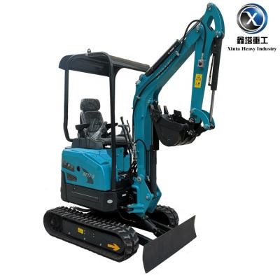 China Construction Works 1.7 T Mini Excavator Hydraulic Excavator XT Series With Cheap Prices For Sale for sale