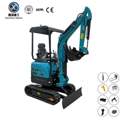 China Construction Works New 0.8 Ton 1 Ton 2 Ton Mini Excavator Digging Hydraulic Small Digger Machine Prices 3 Ton Micro Excavator For Sale for sale