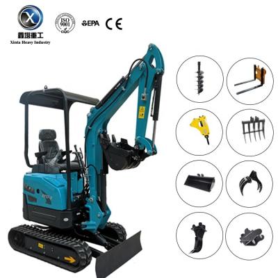 China Construction Work XT Series 1.7 Ton Hydraulic Excavator Mini Excavator with Cheap Price for Sale for sale