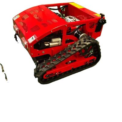 China 2022 Latest Design 4-Stroke Robotic Lawn Mower Factory Wheel Gasoline Lawn Mower Robot for sale