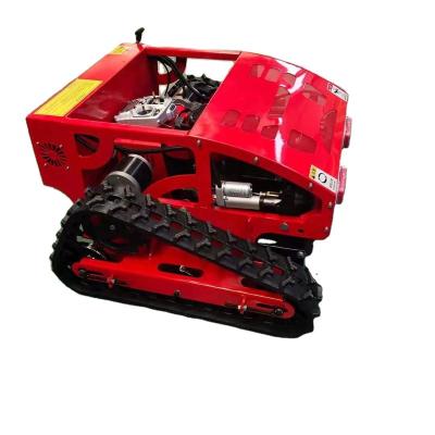 China 4-Stroke Crawler Robotic Gasoline Robot Equipment Multifunctional Agricultural And Forestry Remote Control Lawn Mower for sale