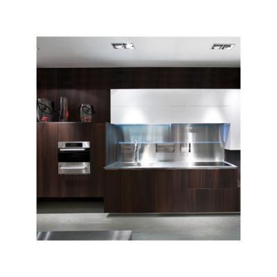 China Premium Quality Traditional Modular Wall Kitchen Cabinets Stainless Steel High End Sideboard for sale