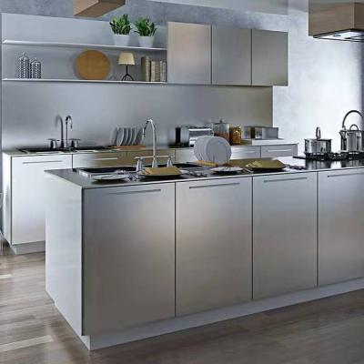 China Farm Factory Manufacture Various Luxury Customized Stainless Steel Kitchen Set Water Proof for sale