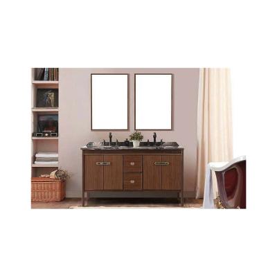 China Modern unique design hot sale American stainless steel porcelain high quality bathroom cabinet for sale