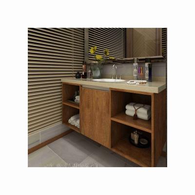 China Best Selling Modern Lowes Stainless Steel Bathroom Cabinets and Vanity for sale