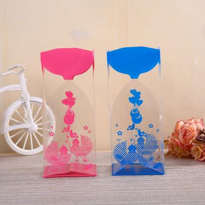 China Recycled Materials Customized Transparent Plastic Colorful PET Chocolate Cake Candy Box Packaging And Clear PVC Favor Wedding Gift Making for sale