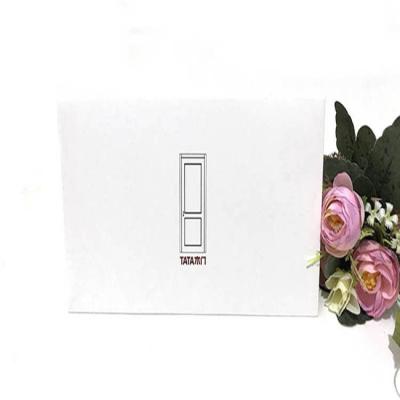 China Custom Fancy White Letter Paper Good Selling Gift Envelope Coin Gift Certificate and Folding Envelope Set Packaging for sale