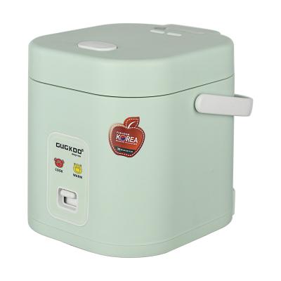 China 2022 New Fashionable Color Solar Portable Handle Square Mini Rice Cooker Electric Rice Cooker With Oven Food Steamer for sale