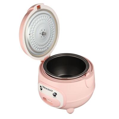 China 2022 Newest Mini Rice Cooker Universal Capacity Customized Modern Fashionable Electric 1.2l Rice Cookers Designed Shapes for sale