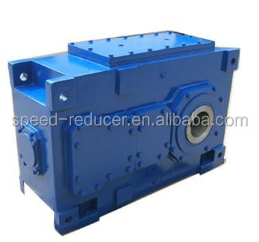 China Steel And Cast Iron H Series High Power Helical Industrial Bevel Speed ​​Reducer Gearbox For Apron Driver for sale