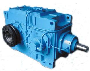 China Low Carbon Alloy Steel-20CrMnTi Helical Bevel Gear Box / Gear Reducer For Concrete Mixer , Conveyors for sale