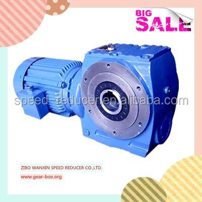 China S Series Worm Gear Reducer Speed ​​Motor Low Speed ​​Motor WF Series for sale