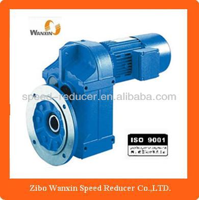 China Stable Flange Parallel Helical Motor Shaft Gearbox F Series / FAF Shank Gear Hollow for sale