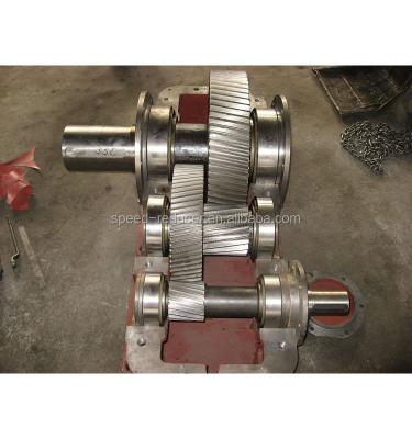 China Wanxin ZLY Type Cast Iron High Torque Parallel Transmission Gearbox for sale