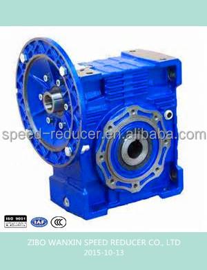 China Industrial Machine NMRV/RV Worm Gear Motor Reductor 90 Degree Reduction Gearbox With Motor for sale