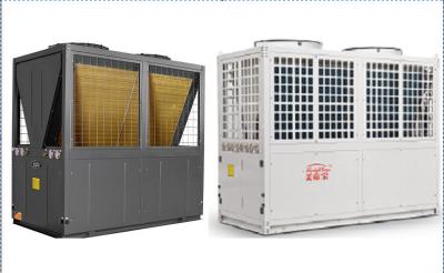 China 30HP Commercial Air Source Heat Pump 4 Compressor Low Vibration for sale