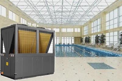 China 25HP Swimming Pool Air Source Heat Pump High Efficiency 21.37kw for sale