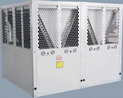 China 45HP Quatro Sistemas Fonte de Ar Aquecimento e Refrigeração Bomba de Calor Material de Aço Galvanizado à venda